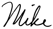 mike signature